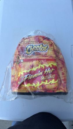Hot topic flamin hot Cheetos mini backpack brand new