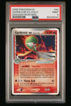 Gardevoir ex (Delta Species) 93/101 Dragon Frontiers Holo PSA 9