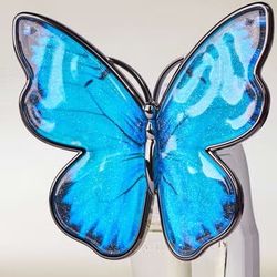 Many, Many, Many Blur Butterfly Wall Nightlights Combined With An Oil Nirmer