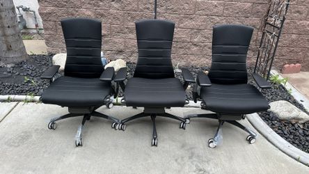 HERMAN MILLER LOGITECH GAMING EDITION EMBODY OFFICE CHAIR!! BLACK/BLACK COMBINATION $1199EACH!
