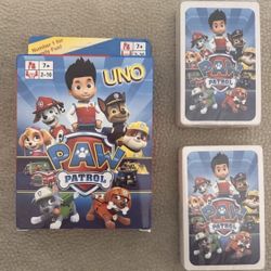 Paw Patrol Uno Cards 