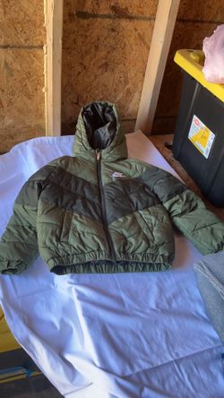 Boys Green Nike Jacket