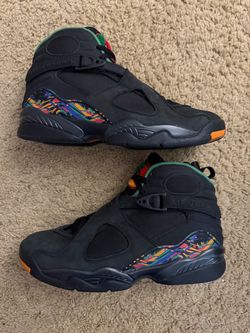 Size 9.5 (Used, without box) - Air Jordan 8 retro tinker air raid