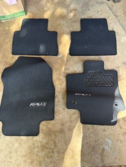 2019-2025 Toyota Authentic OEM Rav-4 Carpeted Mats
