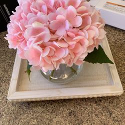 Flowers Vase And Tray