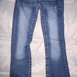 Med Blue Wash Jeans (Juniors)