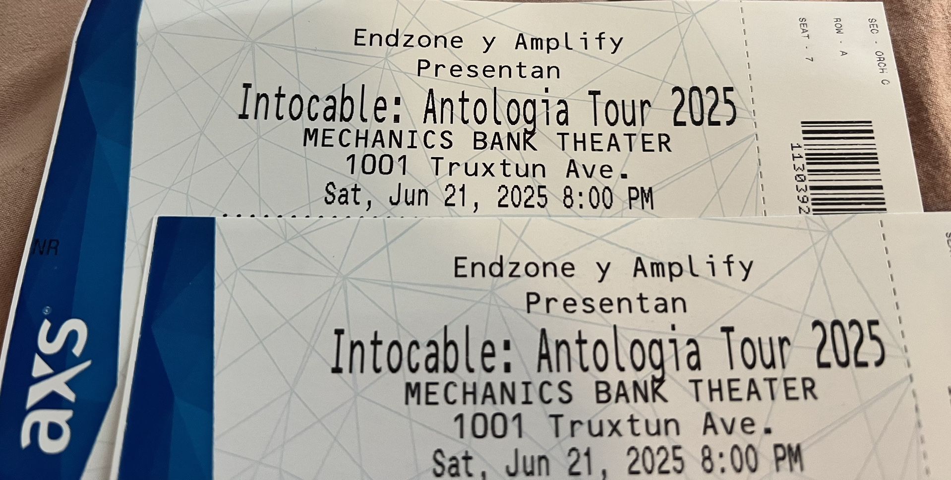 Intocable Tickets For Tonight