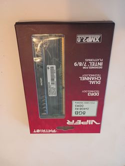 Patriot viper 8 GB DDR3 RAM kit