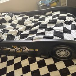 Race car bed frame