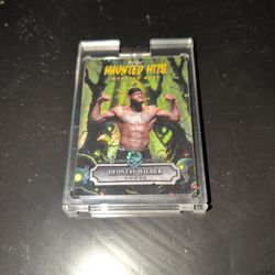 Haunted Hits Deontay Wilder 1/2- ($30)