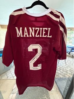 Johnny Manziel Texas A&M Jersey Signed Authentic.