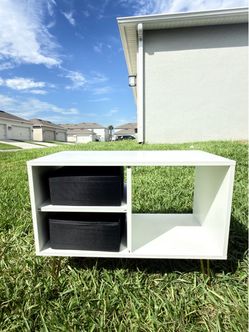 Selling a white multipurpose cabinet / low storage unit – 29” x 22” x 14.5”