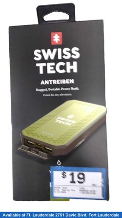 Swiss Tech Ip54 Green Misc. Mobile Phone Accessory
