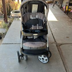 Graco Ready2Grow LX Double Stroller – Gotham (Black/Grey)