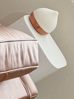 Minimalist White Side Table