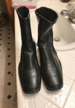 Italian leather boots