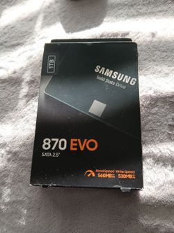 Samsung 870 EVO 1TB SATA SSD