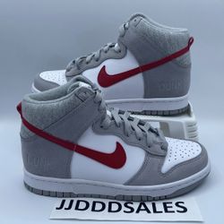 Nike Dunk High 'Athletic Club' Smoke Grey Sneaker DH9750-001 Size 5.5Y