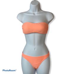 Xhilaration Bikini 2 Piece Cheeky Bottoms Bandeau