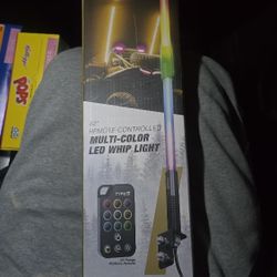 Multi-Color LED Whip Light