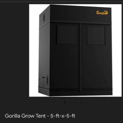 Gorilla grow Tent 5ft x 5ft