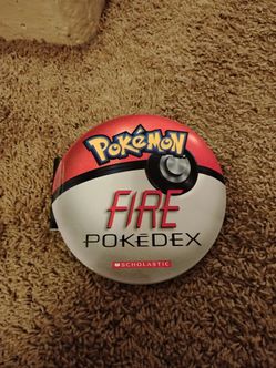 Pokémon Fire Pokédex Scholastic Tin Book