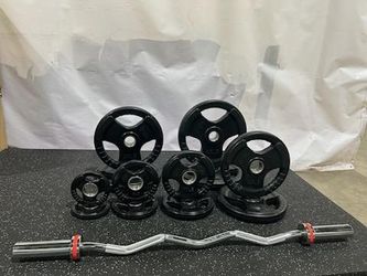 Dumbbells, Bumper Plates, Kettlebells, Barbells, Power Racks and more!