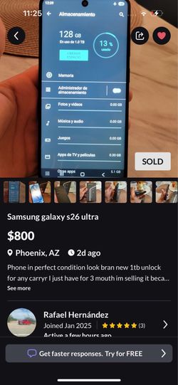 Samsung s26 ultra BEWARE OF SCAMMERS