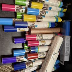 New 25 Packs Of Premium Permanent Vinyl Cricut Brand $6 Each Or $100 All