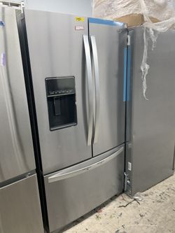 Whirlpool French door in stainless steel