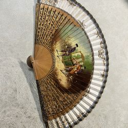 Venetian Fan (hand Painted) Make Offer