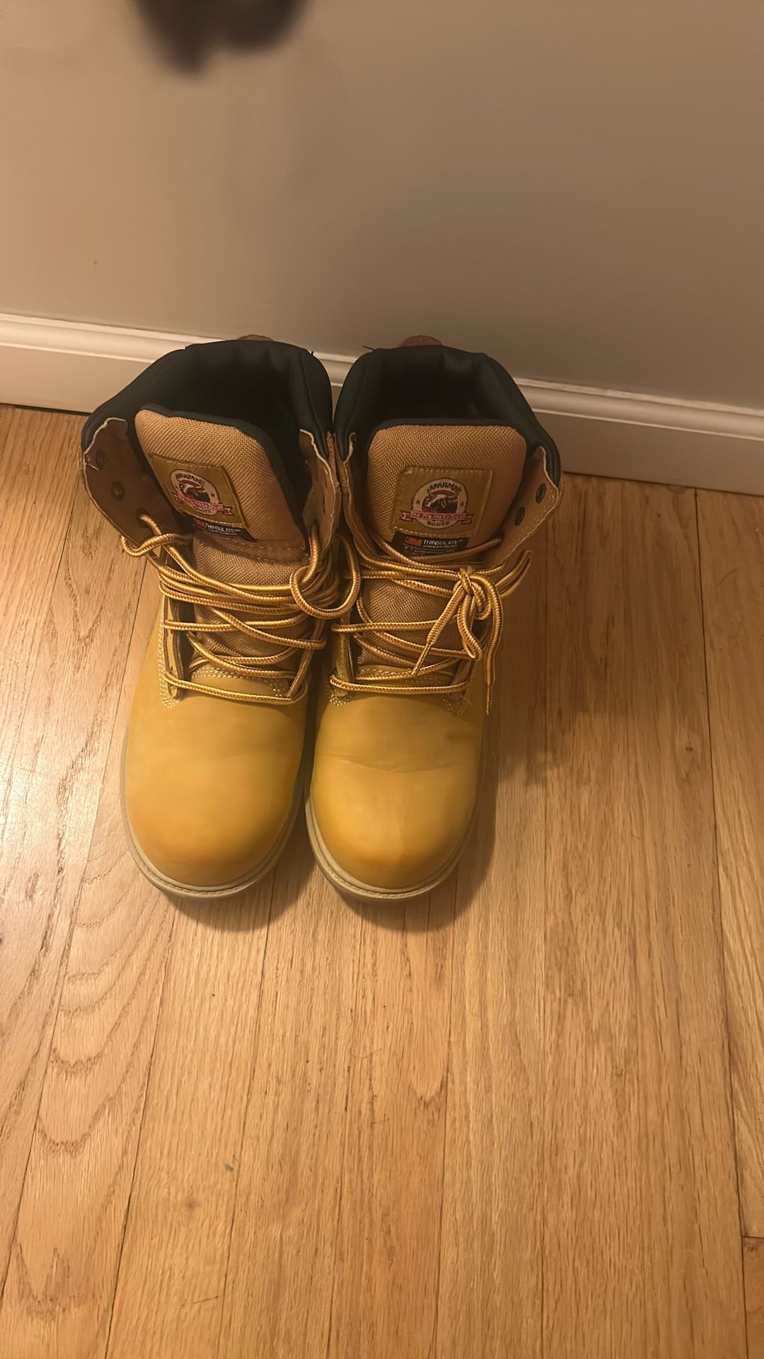 Brahma Boots Men 9 1/2 Tan