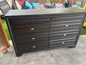 Small black dresser