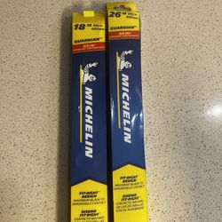 Windshield Wipers (18” And 26”) 