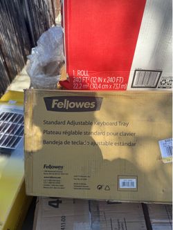 Fellowes keyboard tray