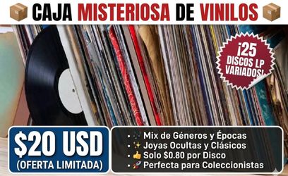 CAJA MISTERIOSA DE 25 VINILOS