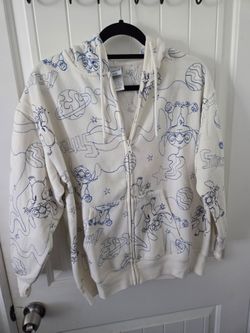 Stitch Hoodie, Size L