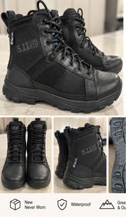 5.11 Tactical A/T 8” Waterproof Boots – Brand New