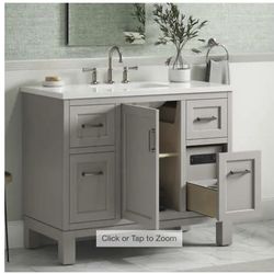 Bathroom Sink With Granite Countertop  