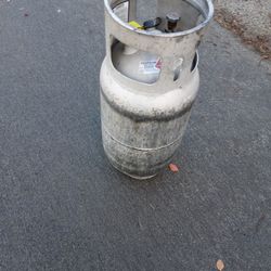 Propane.  Tank. Aluminum. 8 Gallon  Used