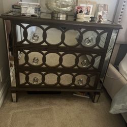 Mirrored Chest / Nightstands 