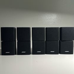Set Of 5 Bose Speakers