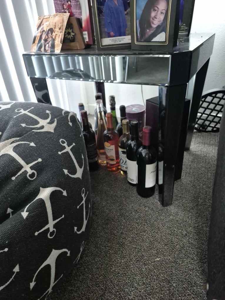 Twin Glass End Tables