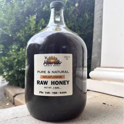 Wildflower Raw Honey 1 Gallon 