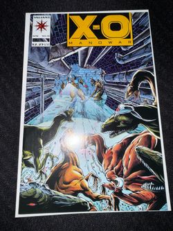 X-O Manowar # 15 VG  Valiant Comic Book Layton Sears Art Cover SS9