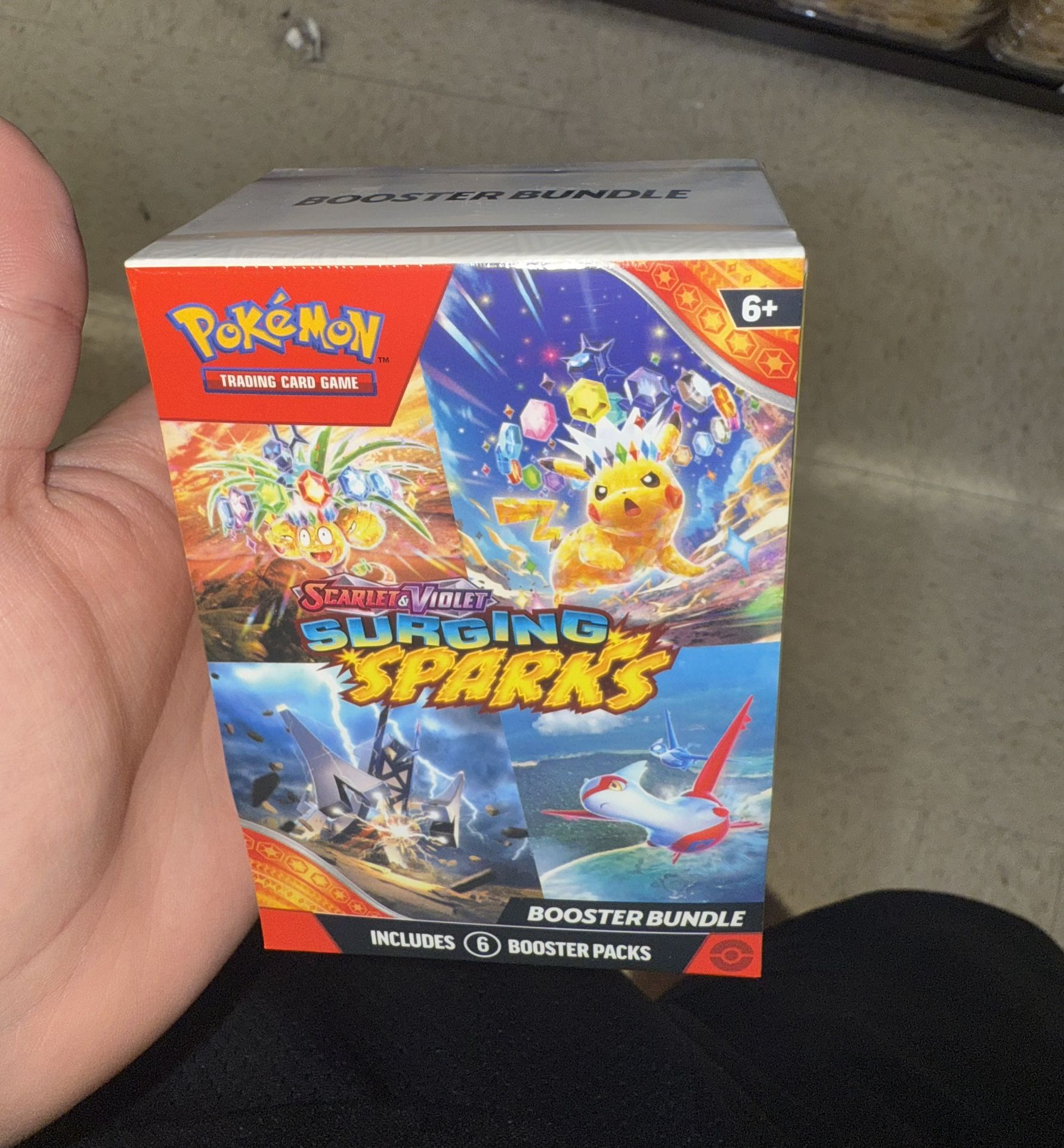 Surging Sparks Booster Bundle: Pokemon S&V TCG