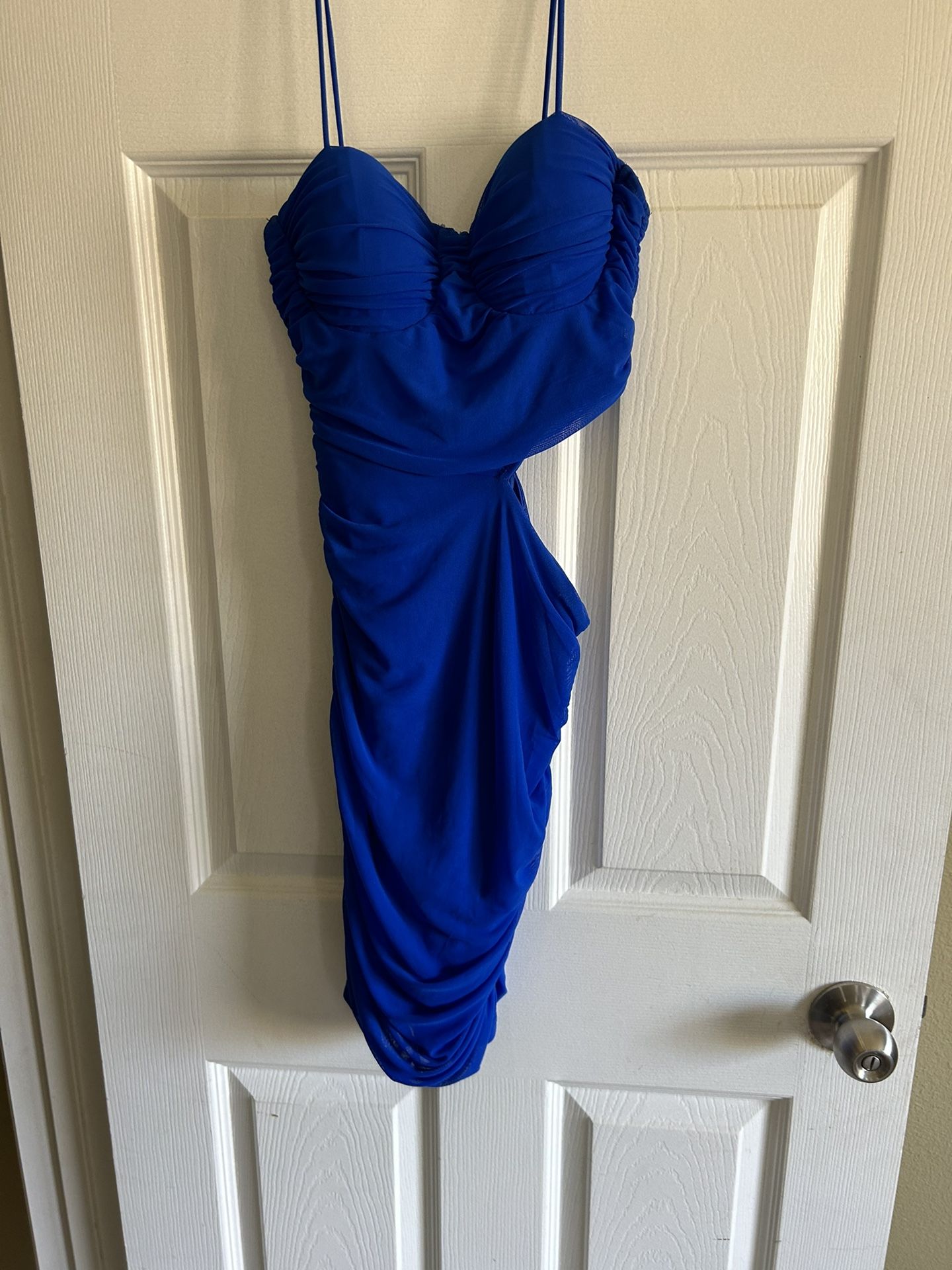 Royal Blue Formal Dress Size M