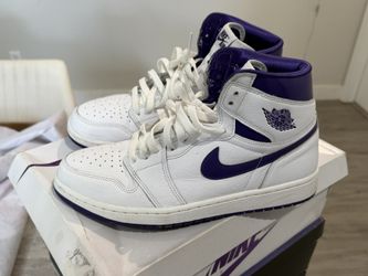 Jordan Metálico Purple 1 High