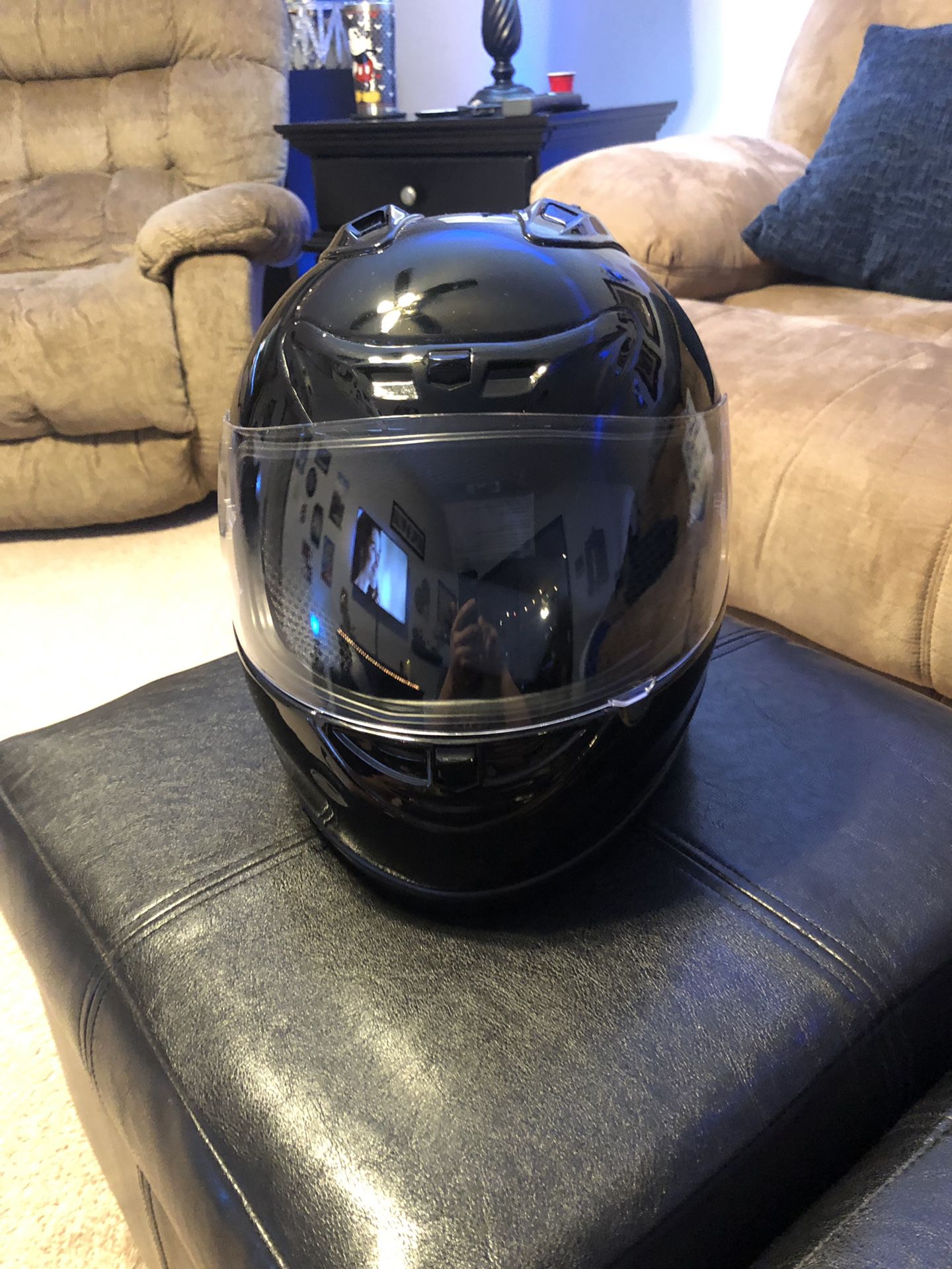 XL car racing/motorcycle helmet