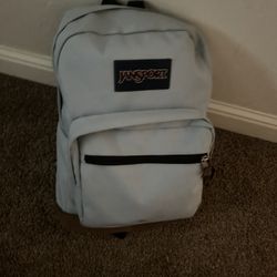 Blue Jansport Backpack